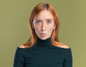 peau visage après amaigrissement