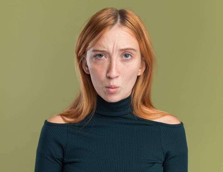peau visage après amaigrissement
